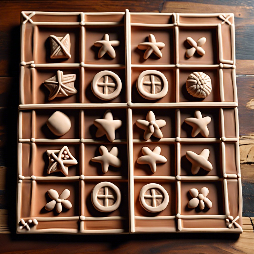 tile based board games like tic tac toe