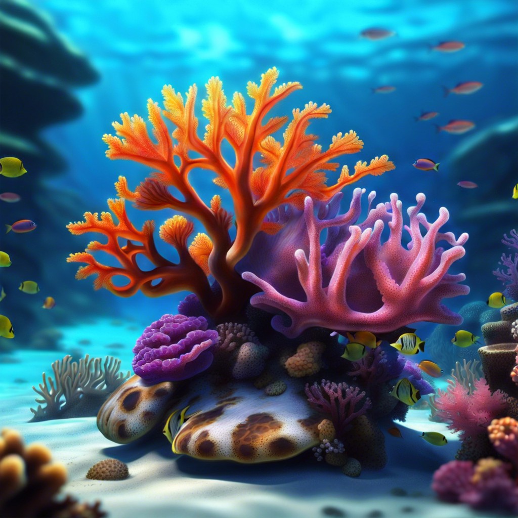 underwater coral reef