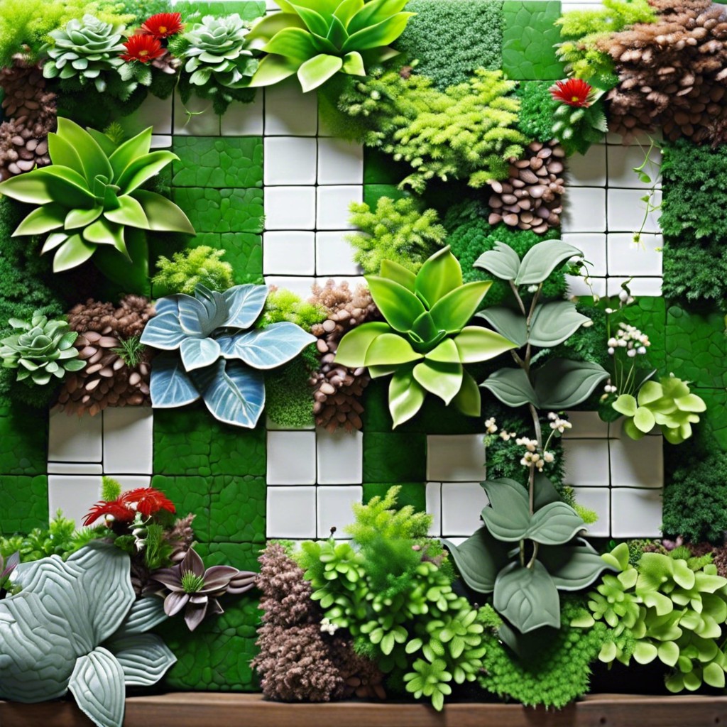 vertical garden backdrop