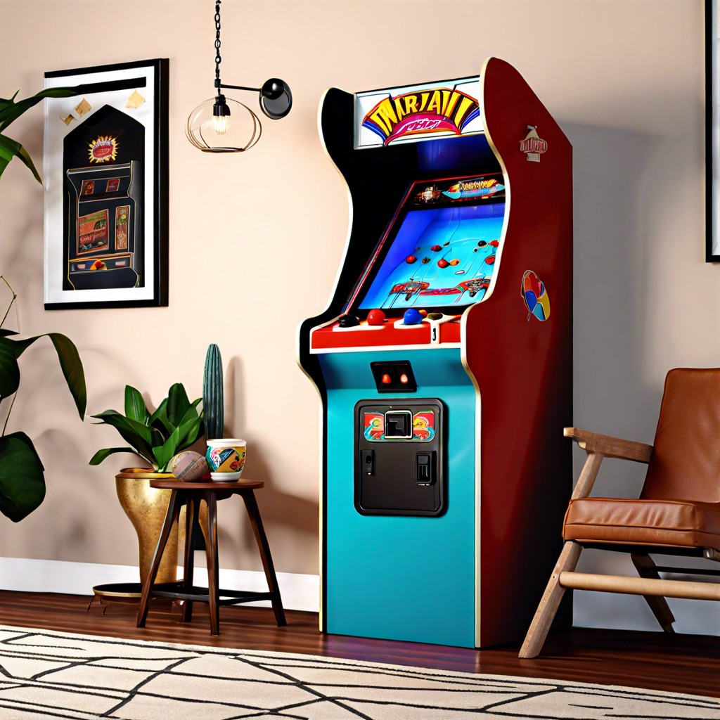vintage arcade cabinets