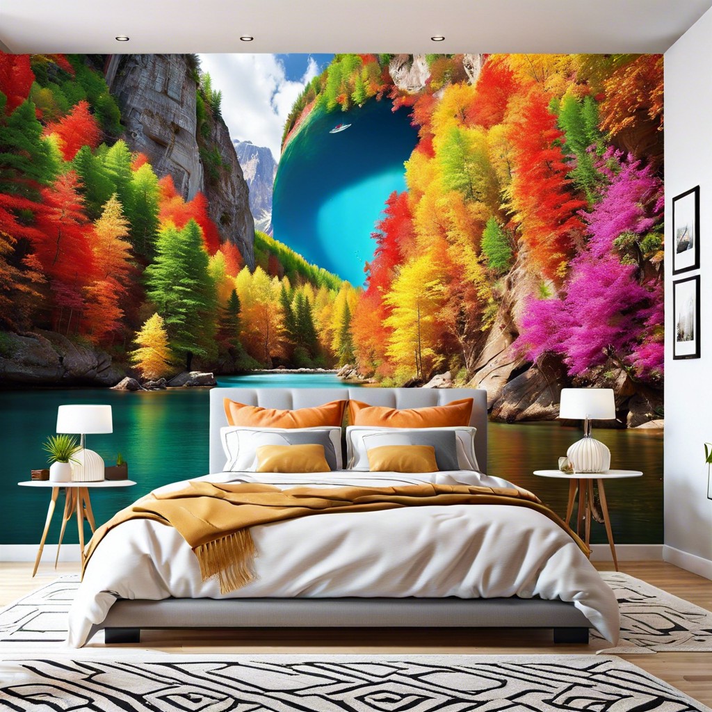 wall mural or hand painted artwork