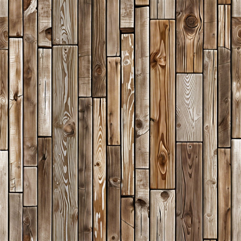 weathered wood plank tiles