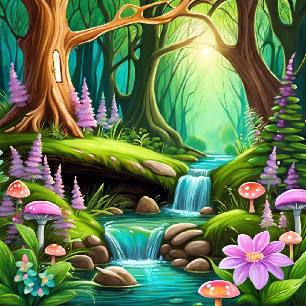 whimsical fairy forest