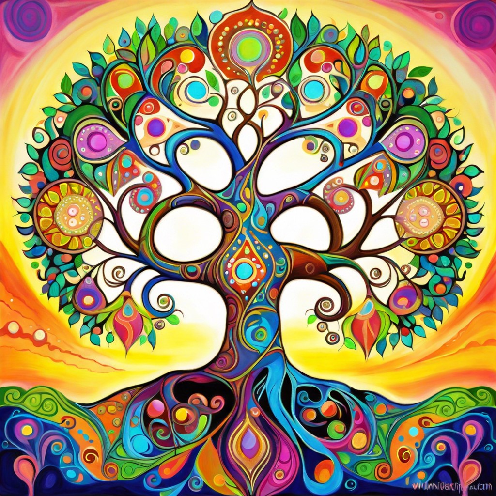 whimsical tree of life