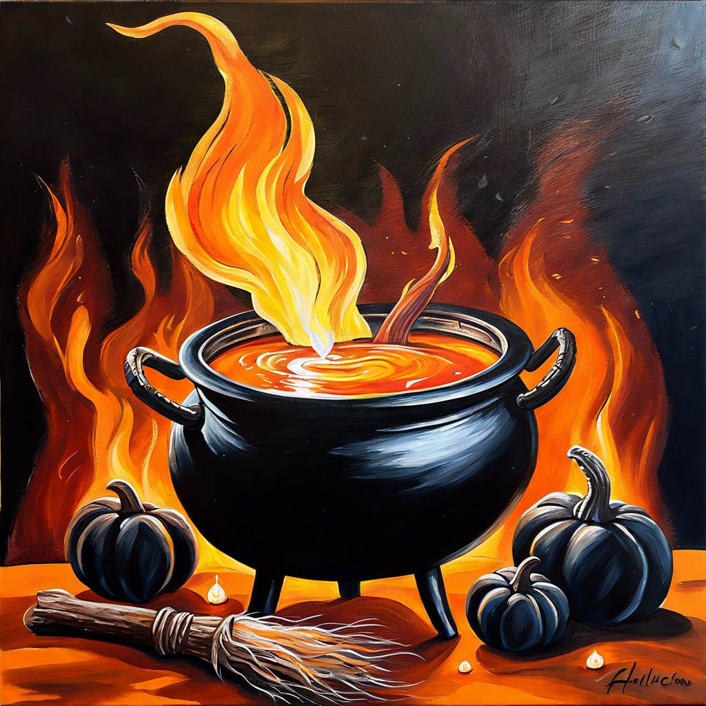 witchs brew cauldron