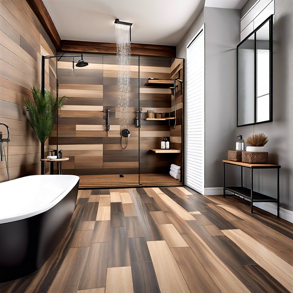 wood look ceramic tile