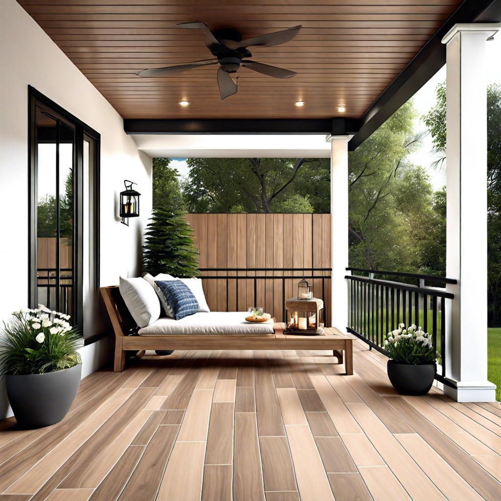 wood look ceramic tiles