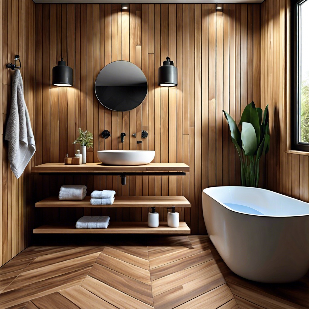 wood look ceramic tiles