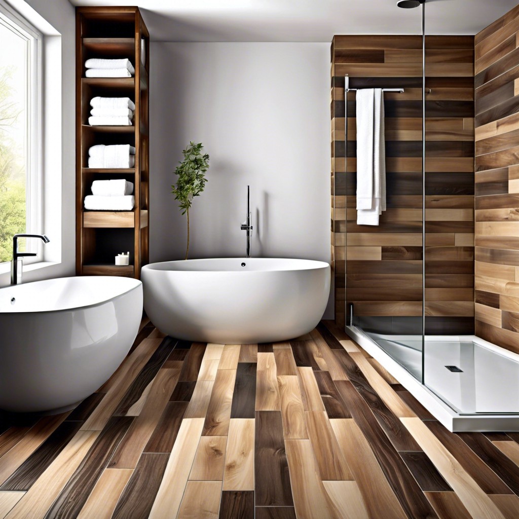 wood look ceramic tiles