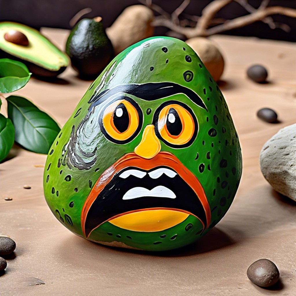 angry avocado