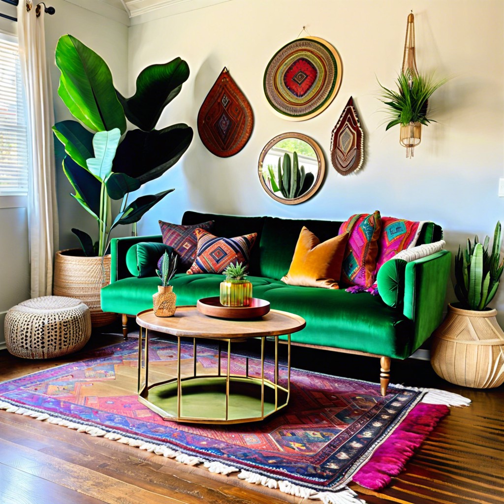bohemian eclectic space