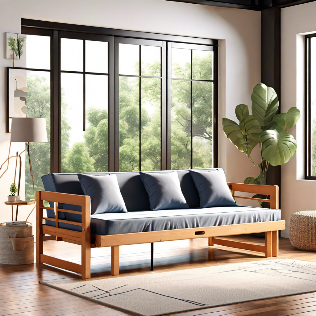 convertible futon daybed couch