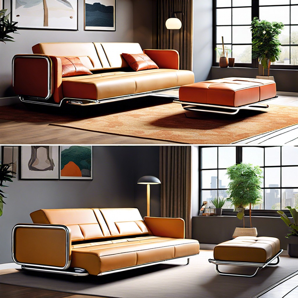convertible sofa that transforms into bunk beds