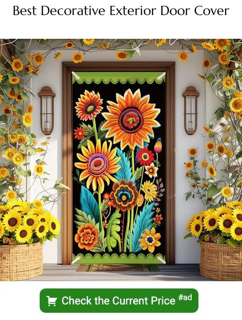 decorative exterior door cover