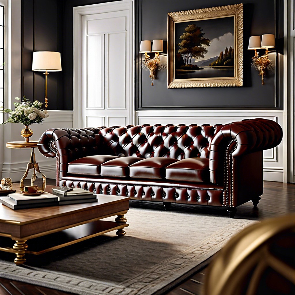 deep tufted chesterfield