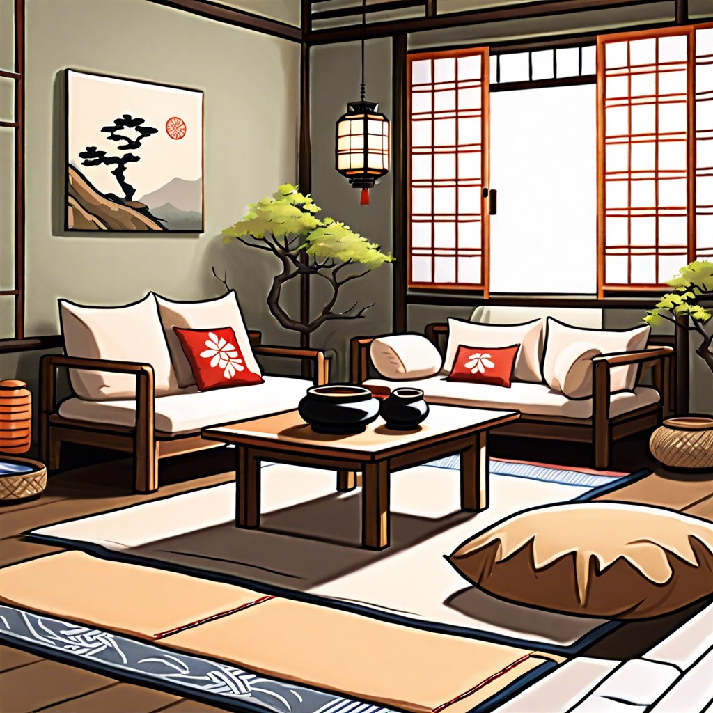 japanese style tatami mats