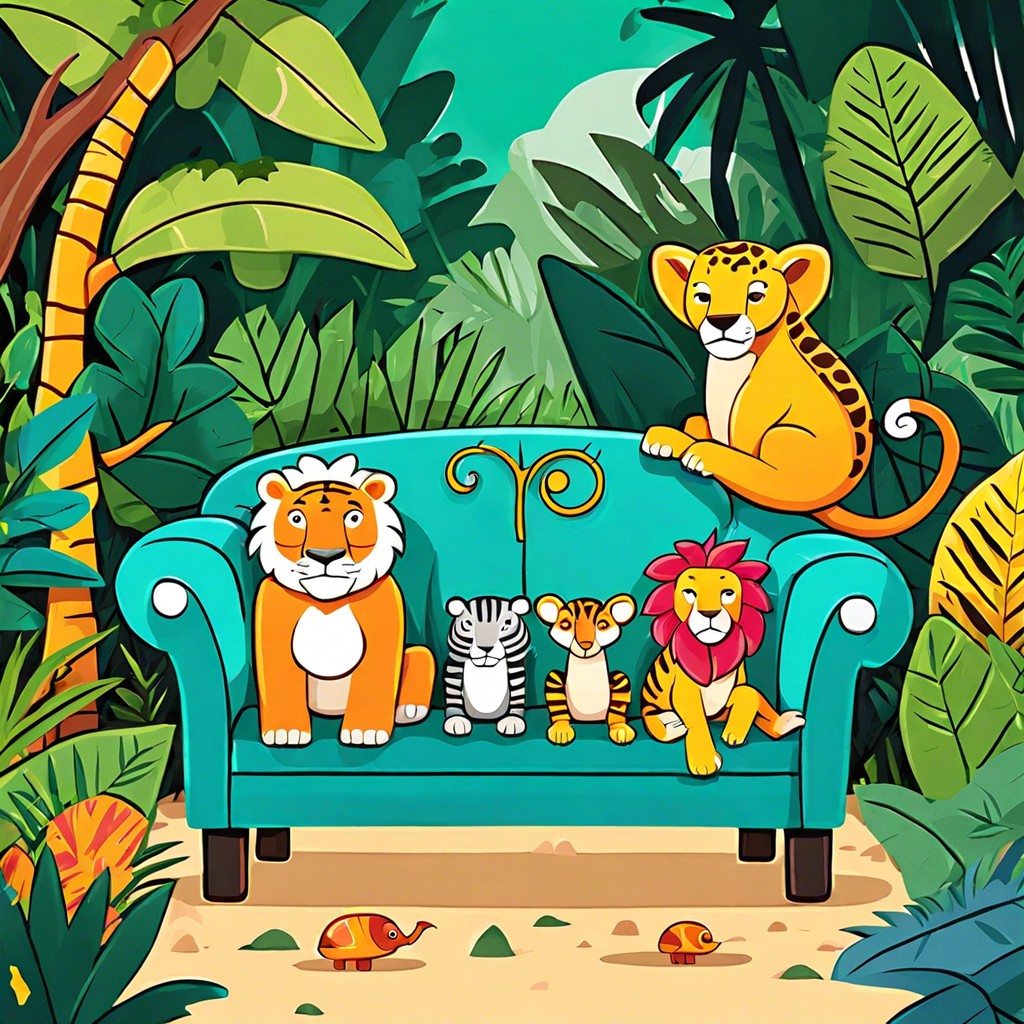 jungle adventure couch