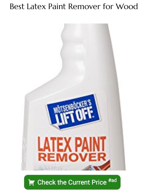 latex paint remover for wood