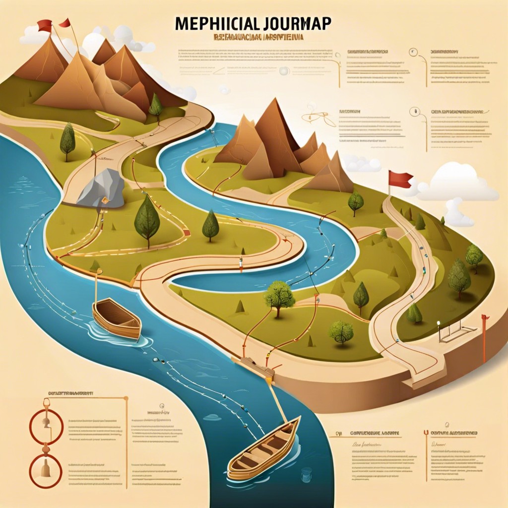 metaphorical journey map