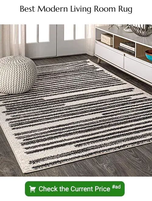 modern living room rug