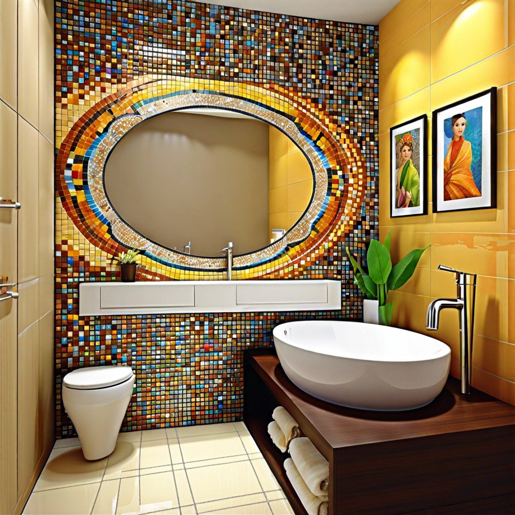 mosaic tile stickers