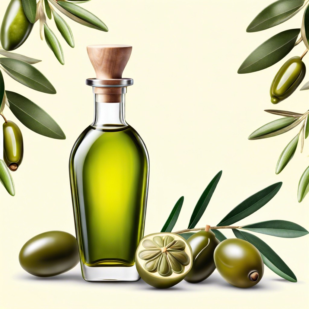 olive oil and essential oil blend