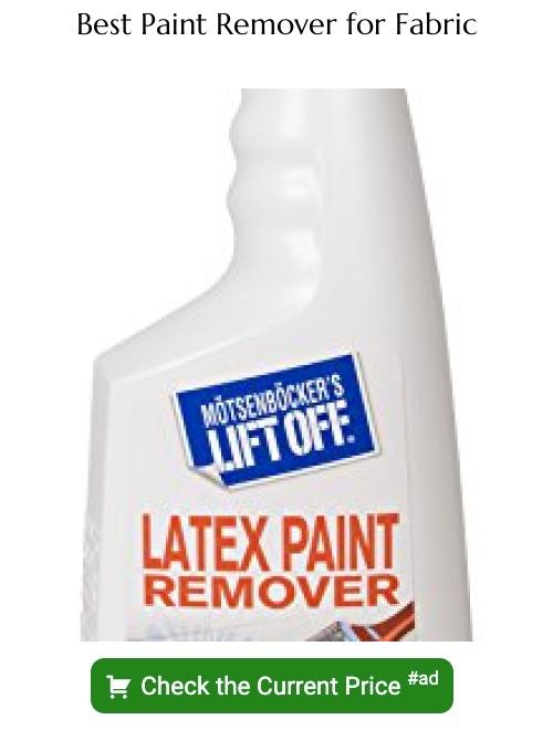 paint remover for fabric