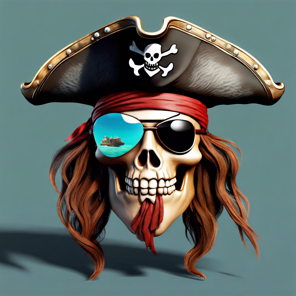 pirate rock with eyepatch