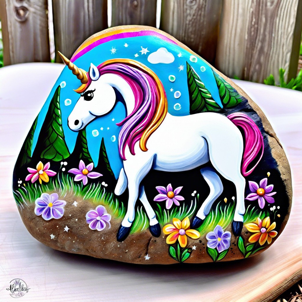 rock as a unicorn