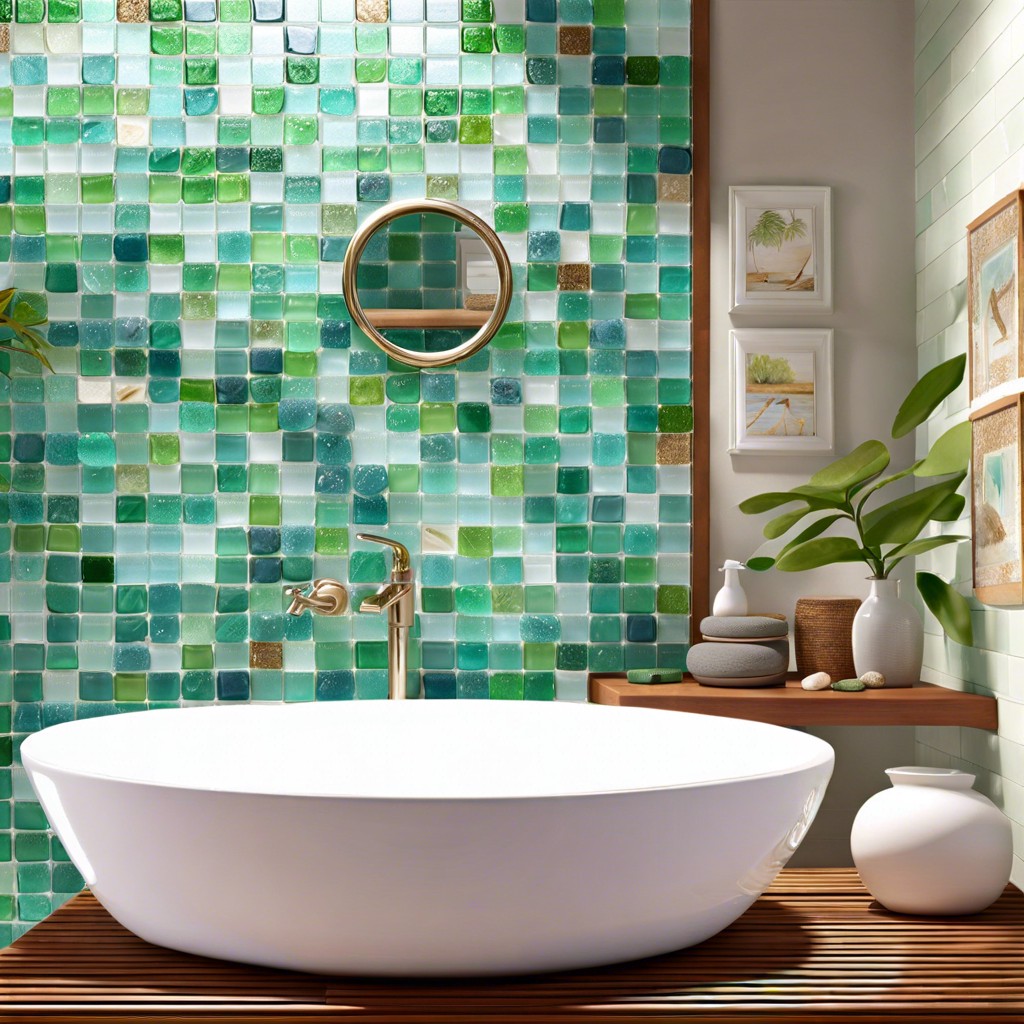 sea glass tiles