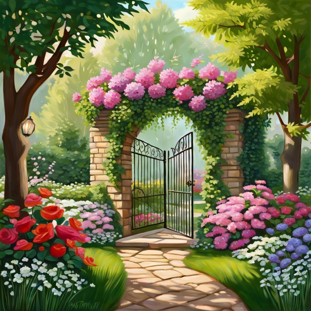 secret garden scene