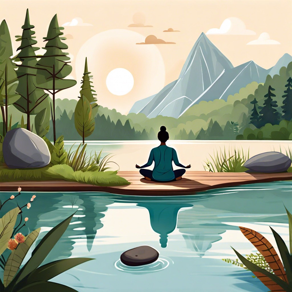 set up a meditation and mindfulness retreat