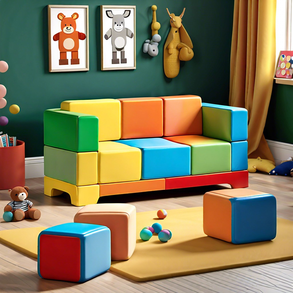 soft building block couch