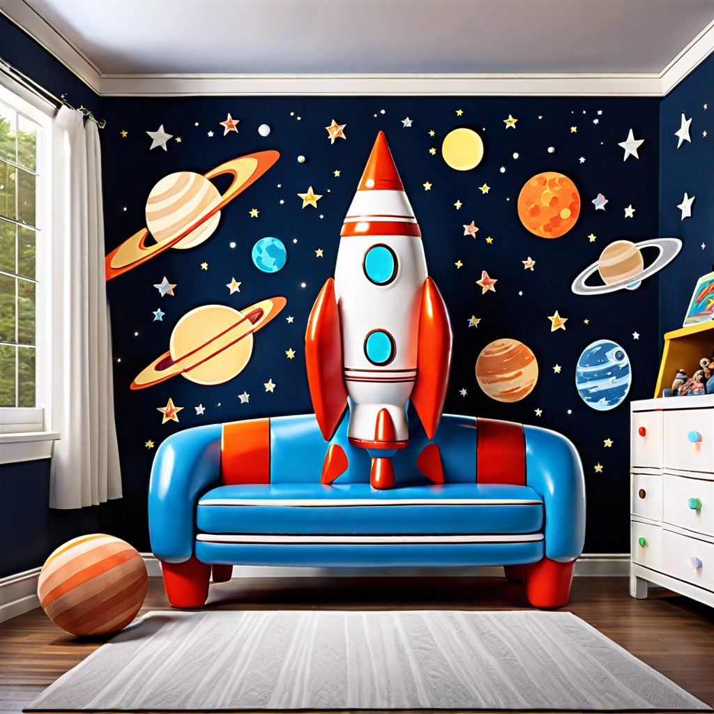 space rocket sofa