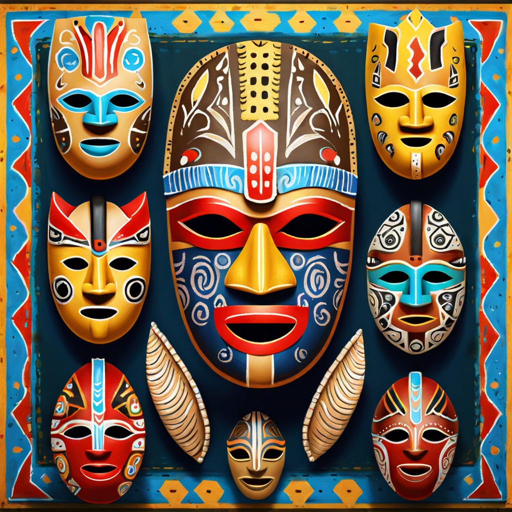 tribal masks