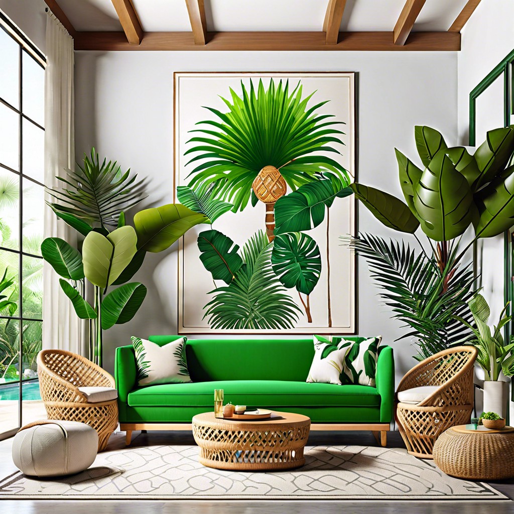 tropical paradise lounge