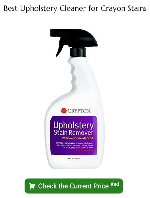 upholstery cleaner for crayon stains