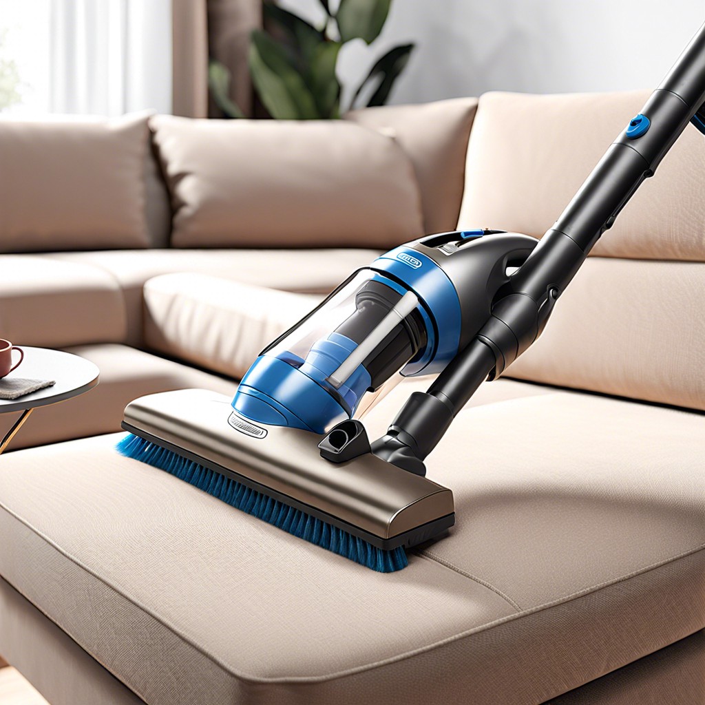 vacuum with brush attachment