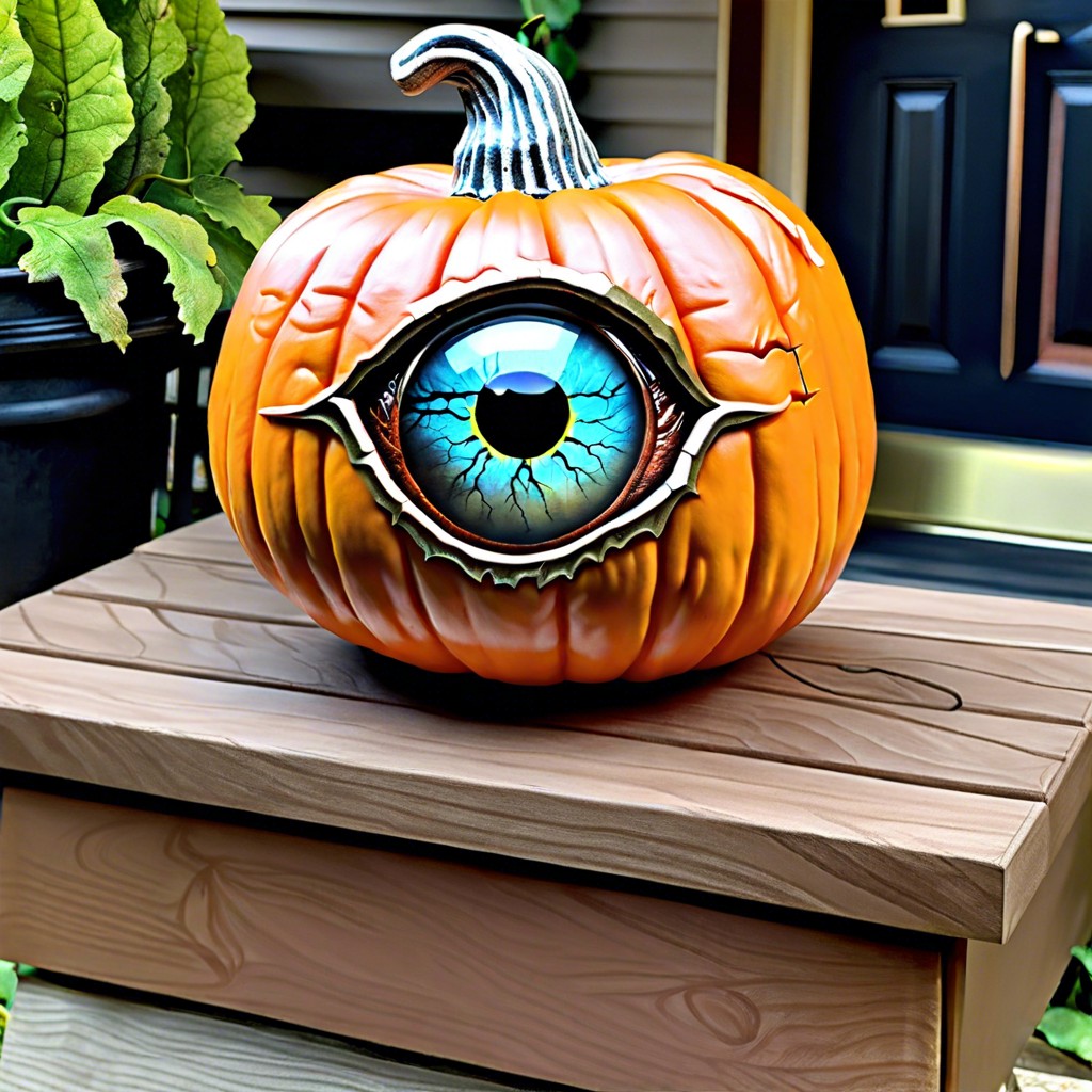 eyeball pumpkin