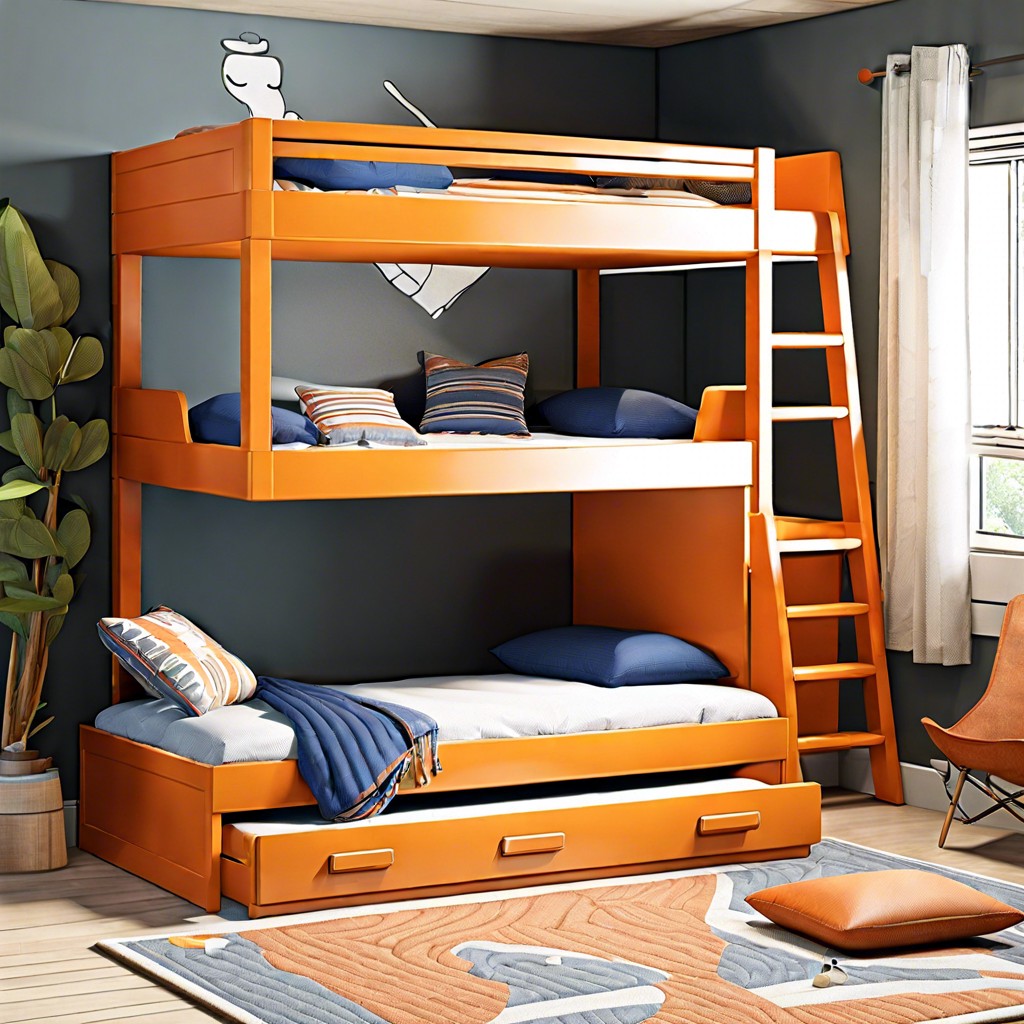 l shaped bunk bed couch for corner placement