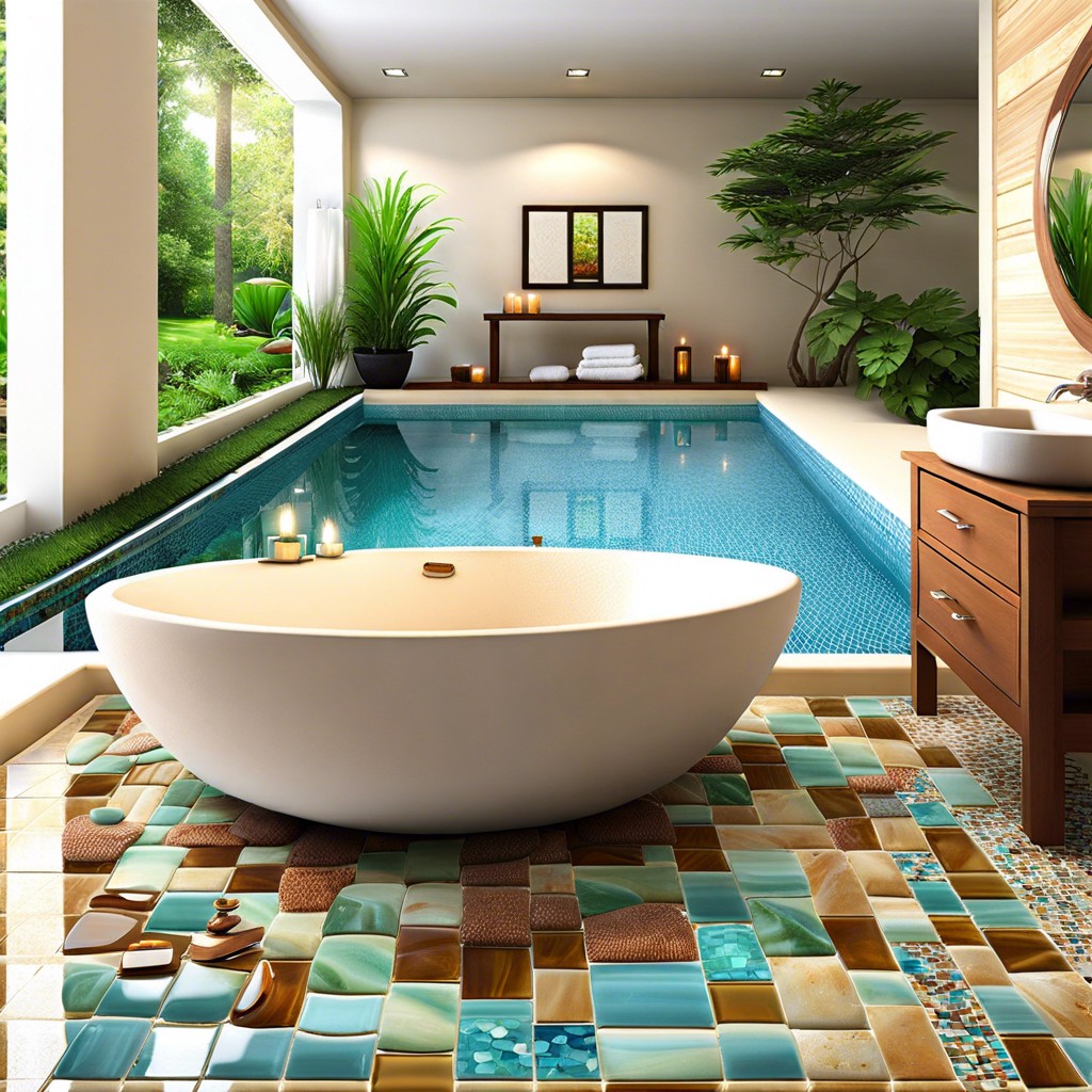 mosaic glass tiles