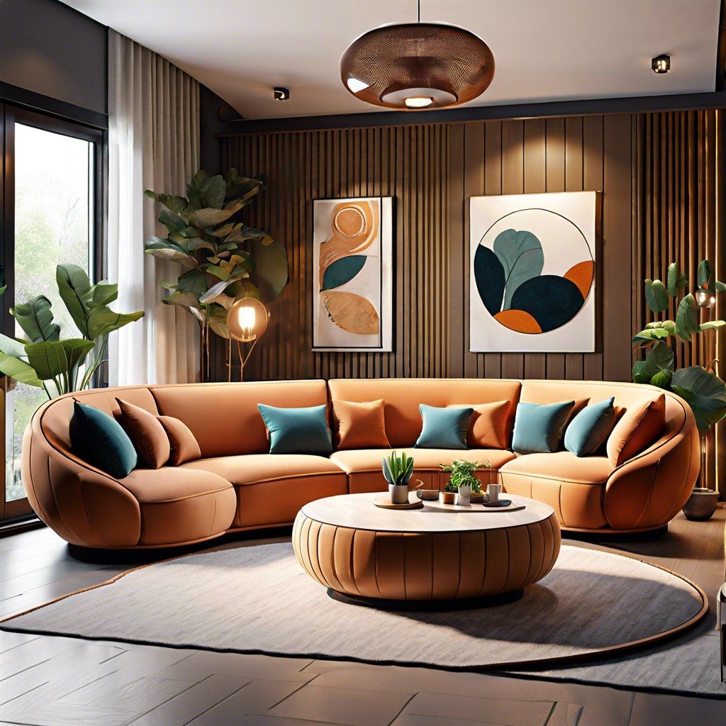 circular pod sofa