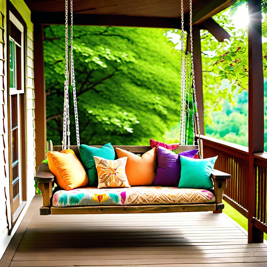 make a porch swing