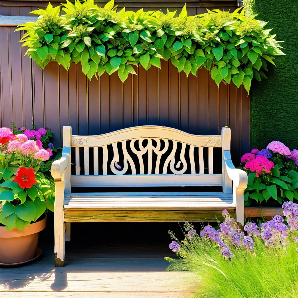 turn it into a garden bench