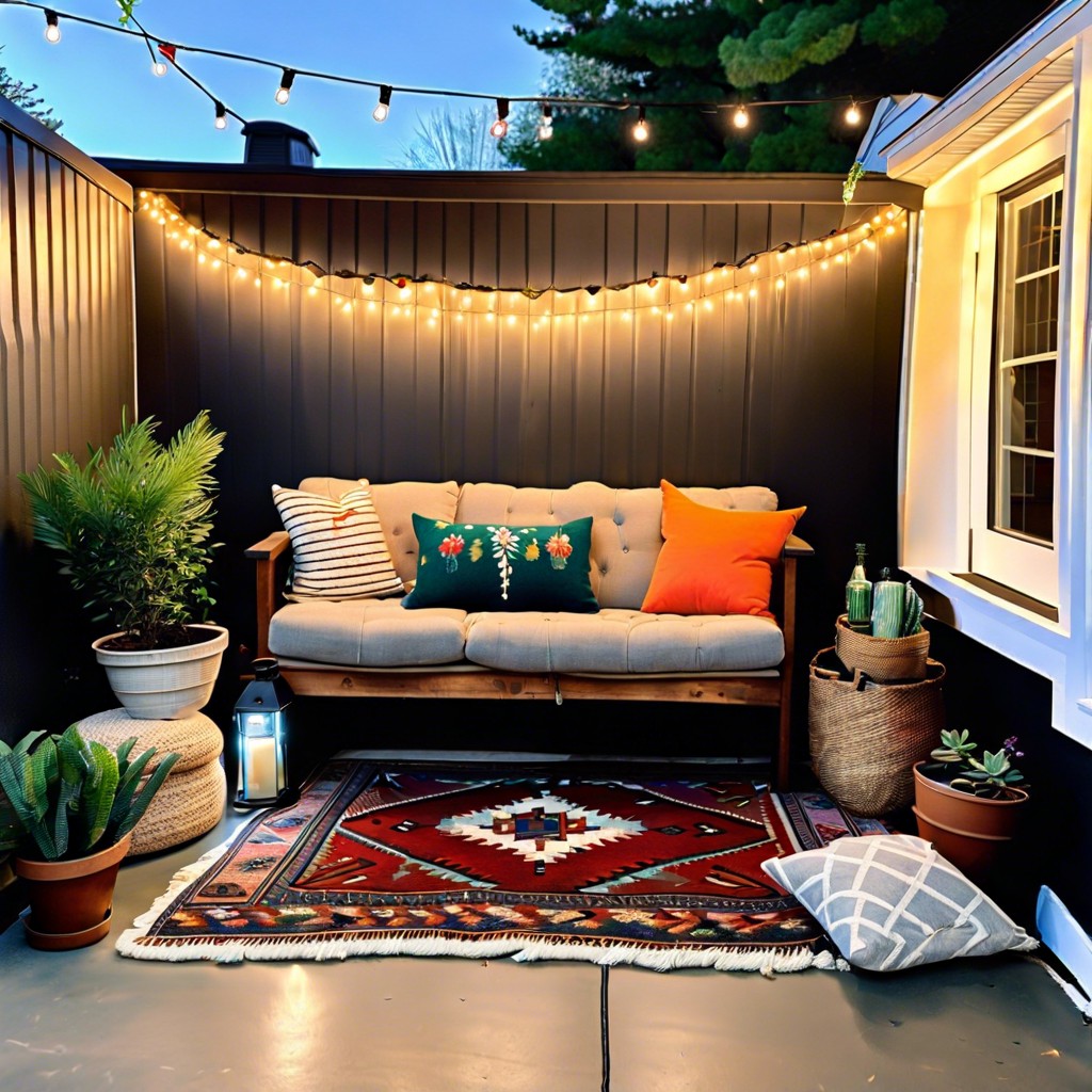 use for a cozy garage hangout spot