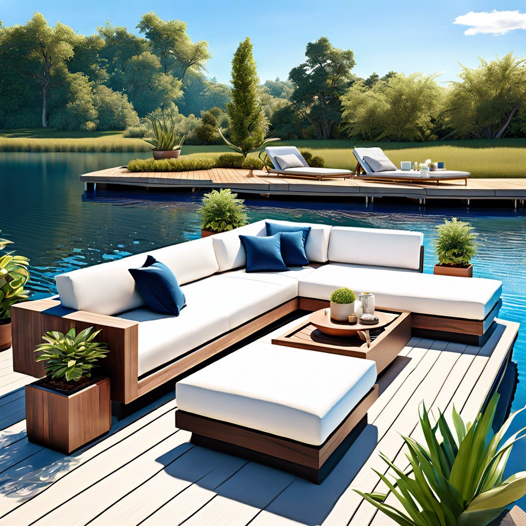 floating dock sectional