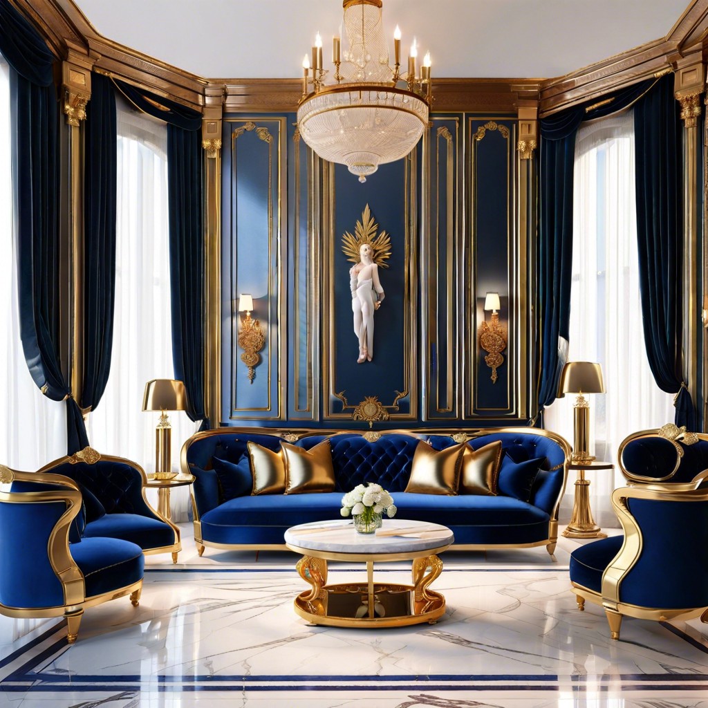 neoclassical elegance salon