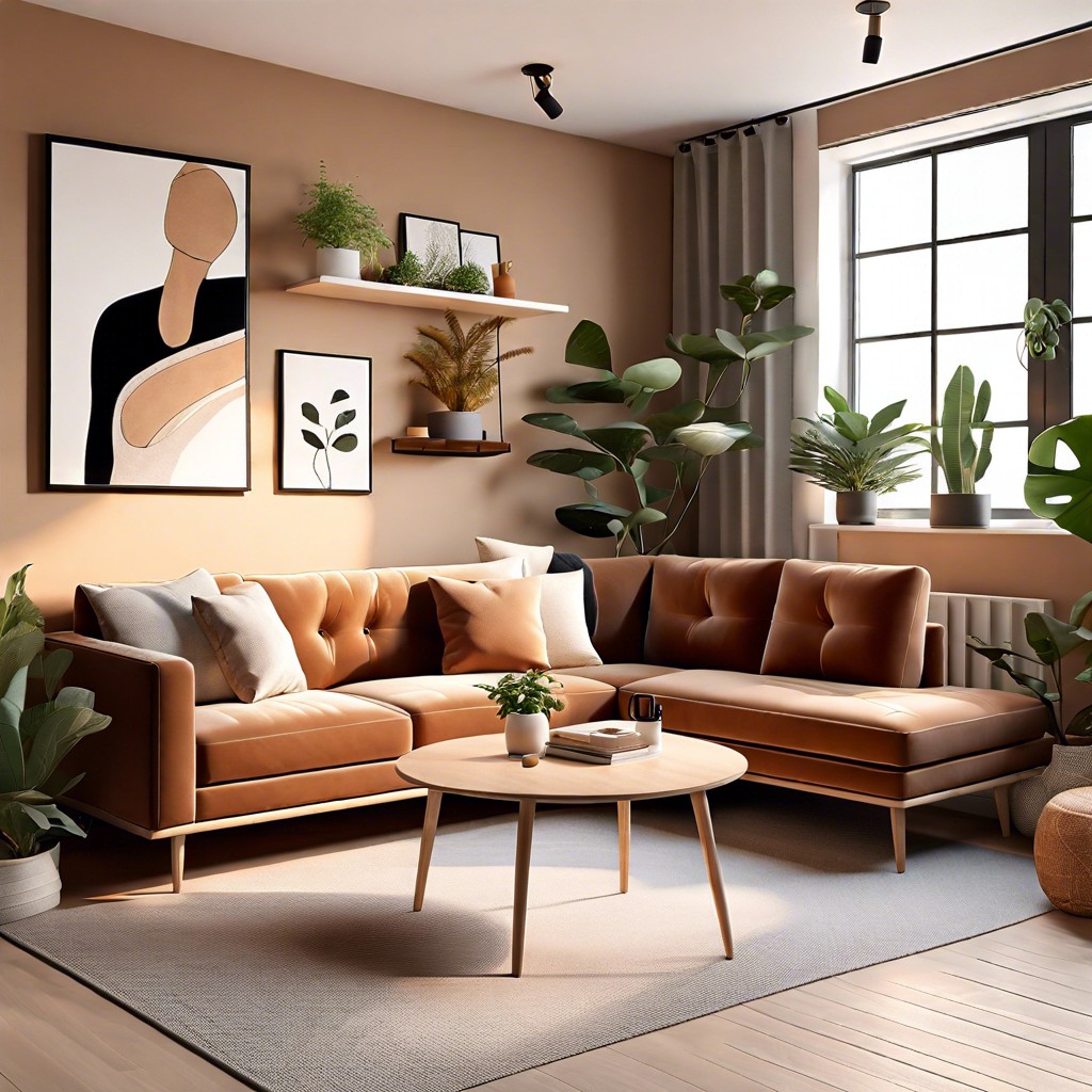 small studio apartment sofa