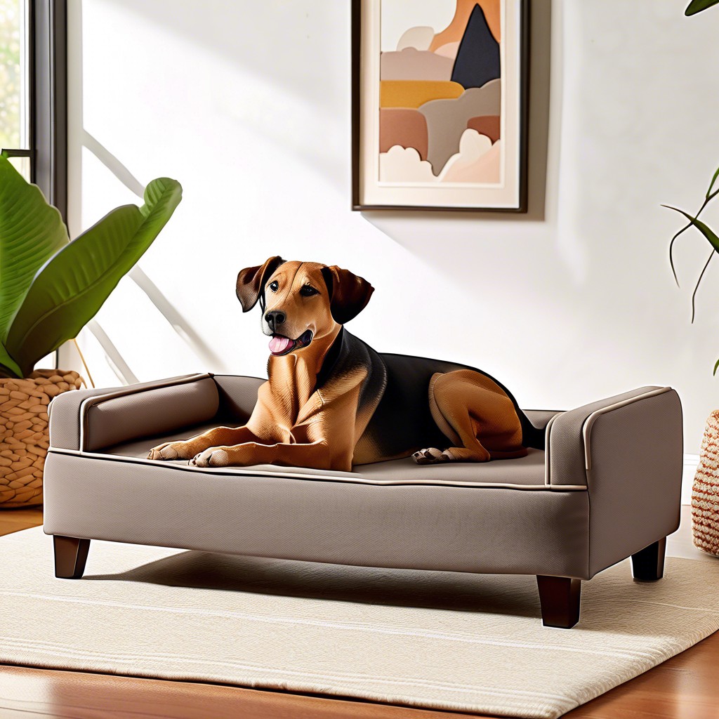 elevated pet bed couch cover