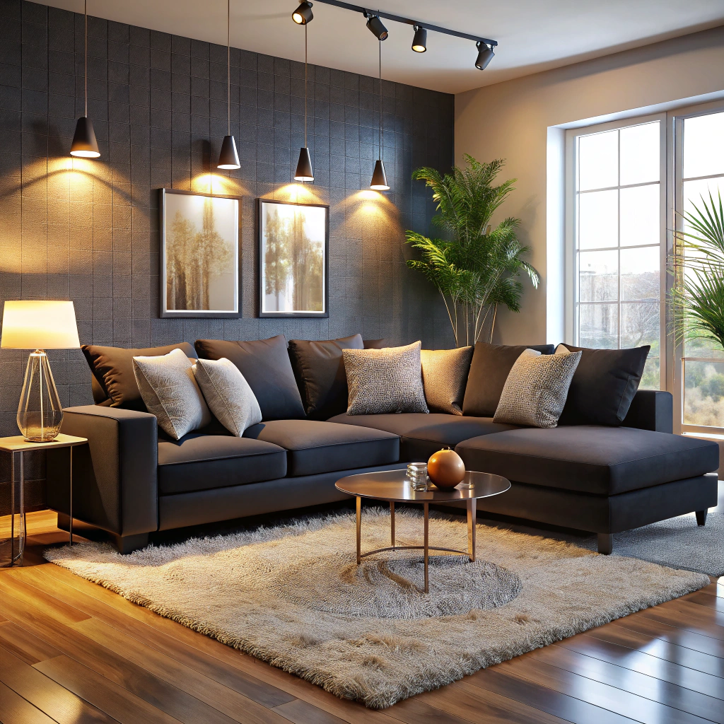l shaped with chaise